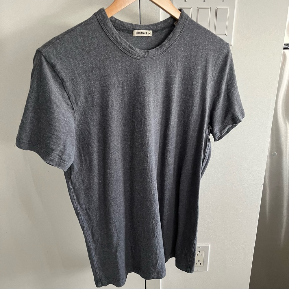 Faded Navy Yuma Hemp Cotton Classic Tee